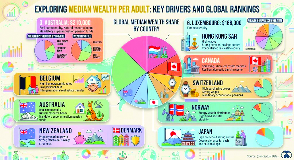Why Median Wealth Rewrites the Map