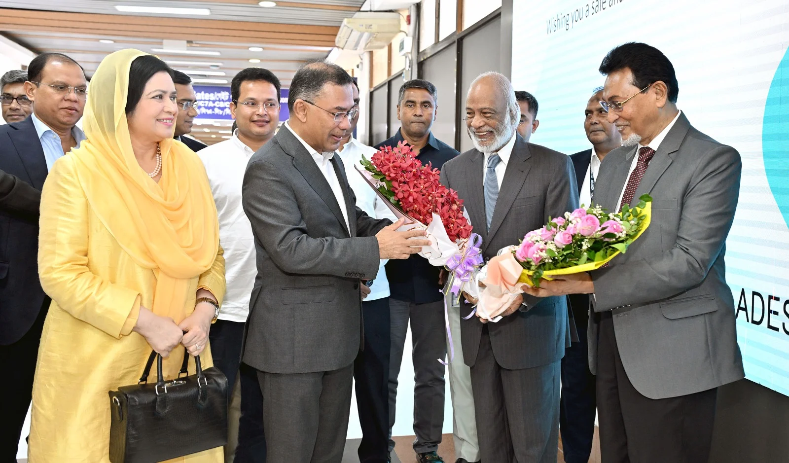 PM returns home from New York