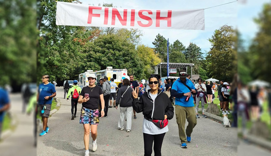 The 46th Terry Fox Run Marathon of Hope took place in Toronto today