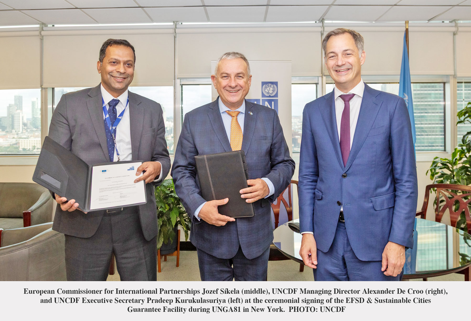 EU and UNCDF announce landmark EUR 50 million guarantee partnership