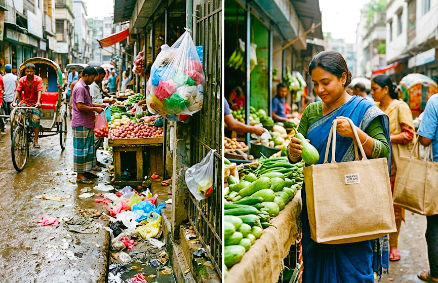 How Reusable Bags Can Transform Bangladesh’s Polythene Crisis