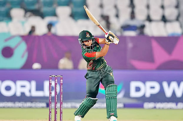 Sobhana Mostary hits century against Australia in Brisbane