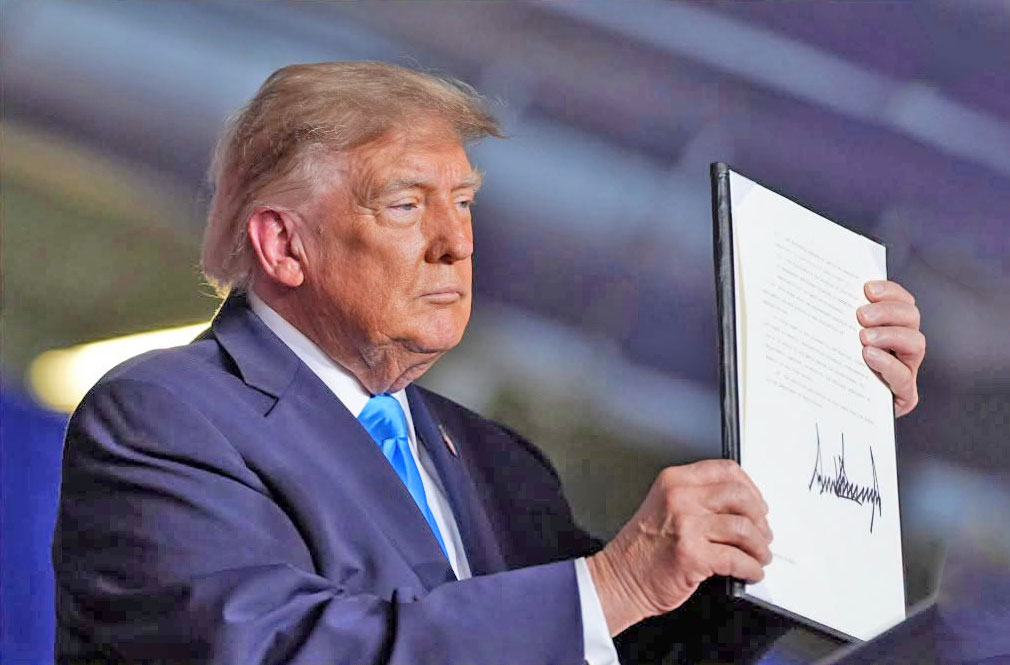 Trump issues executive order on tax-free diesel
